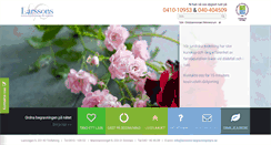 Desktop Screenshot of larssons-begravningsbyra.se